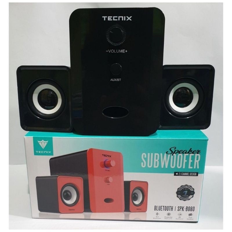 Tecnix SPK-B080 Speaker Bluetooth Subwoofer