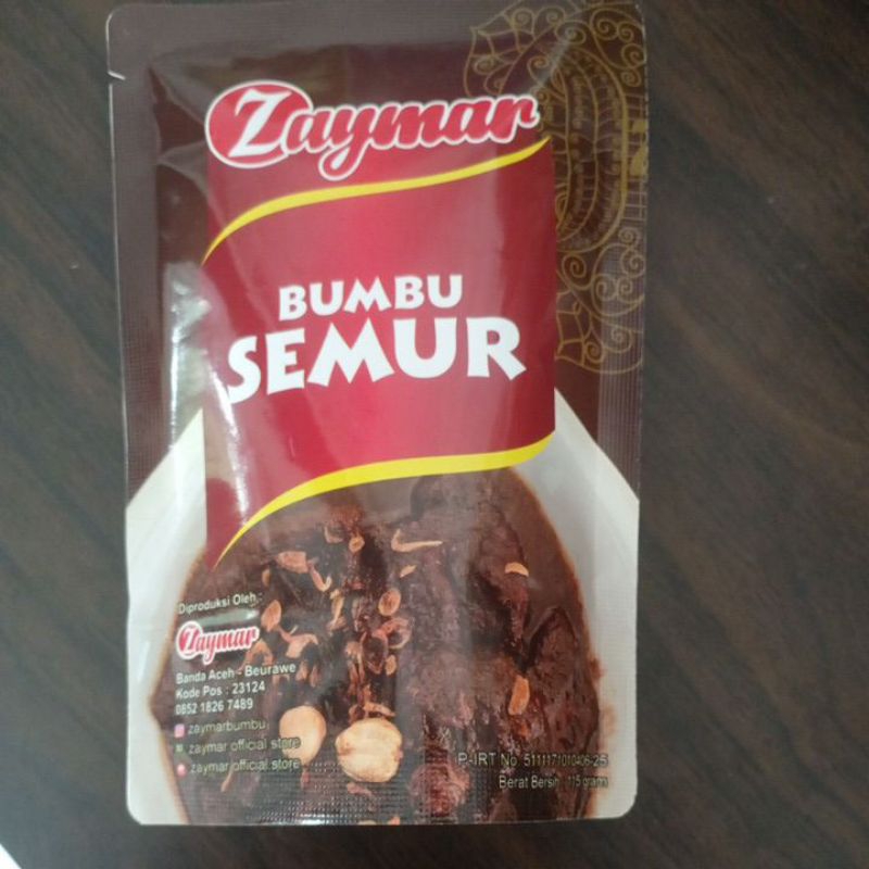 

Bumbu Semur Zaymar