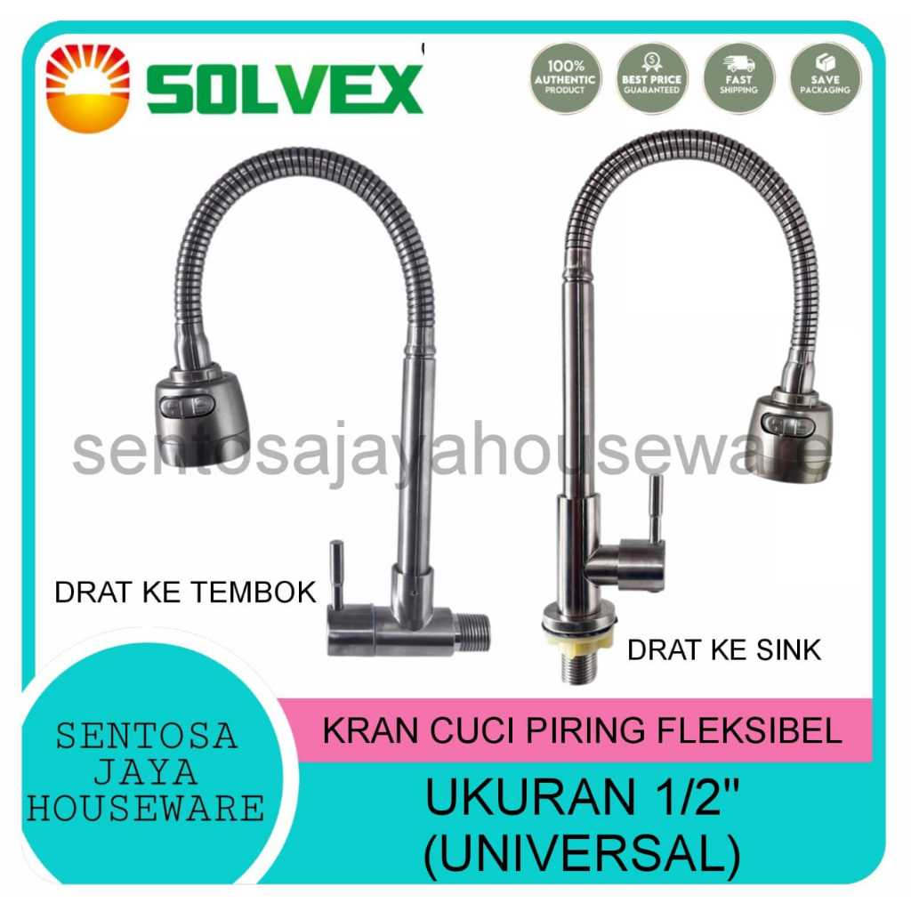 KRAN CUCI PIRING FLEKSIEL STAINLESS / KRAN ANGSA CUCI PIRING STAINLESS