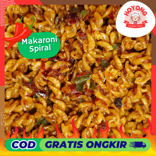 

Seblak kering Hoyong Sebring 100 gram - Pilus cikur, makaroni bantet, makaroni spiral