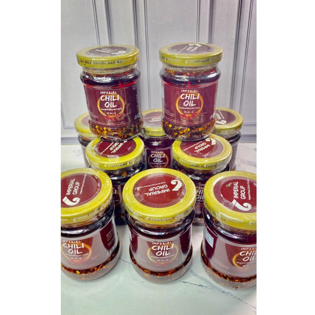 

CHILI OIL IMPERIAL KITCHEN & Dimsum 100% Original (Exp masih lama) Free Bag tanpa min pembelian dan stock terbatas