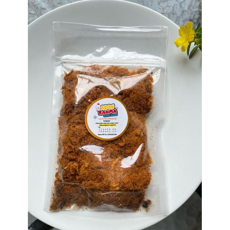 

ABON AYAM ASLI NO PENGAWET NO MSG