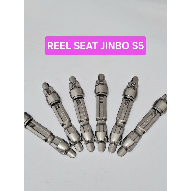 REEL SEAT JINBO S5 | REELSEAT / DUDUKAN REL UKURAN KECIL