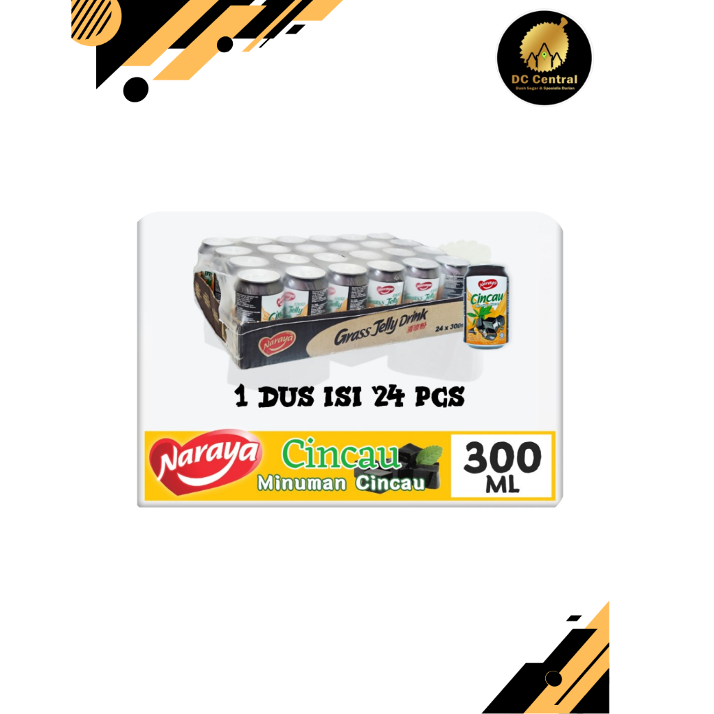 

NARAYA KALENG CINCAU 1 DUS KEMASAN 300ml ISI 24