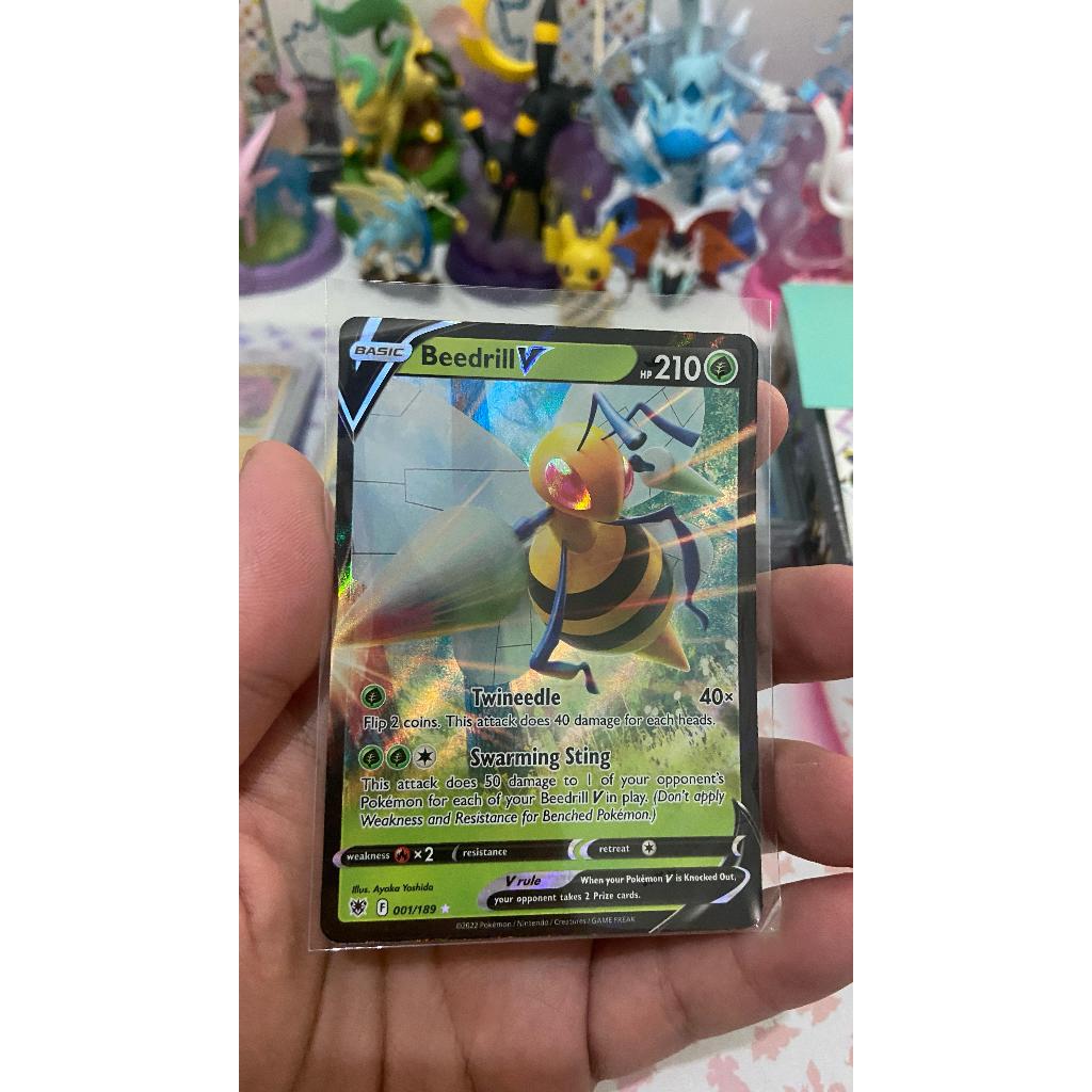 Beedrill V 001/189 Pokemon TCG English