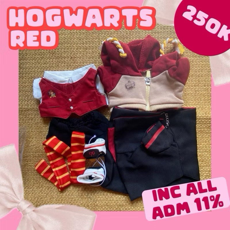 [READY STOCK] clothes doll kpop 20cm baju boneka 20cm cookie hogwarts harry potter