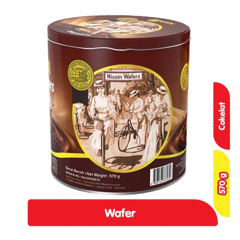 

wafer nissin 570gr