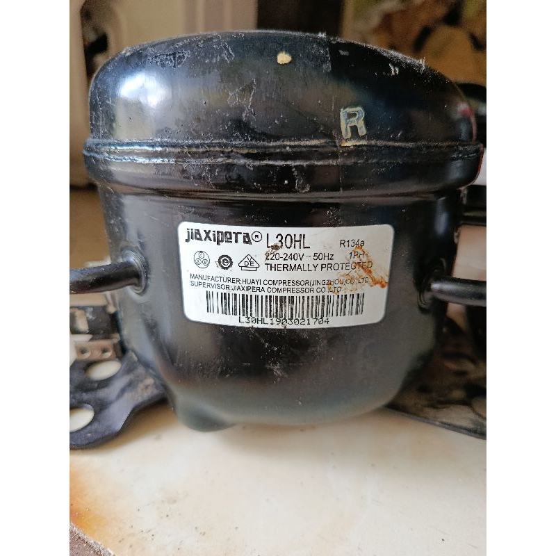 KOMPRESOR KULKAS AQUA 1 PINTU TIPE L30HL 1/8PK ORIGINAL