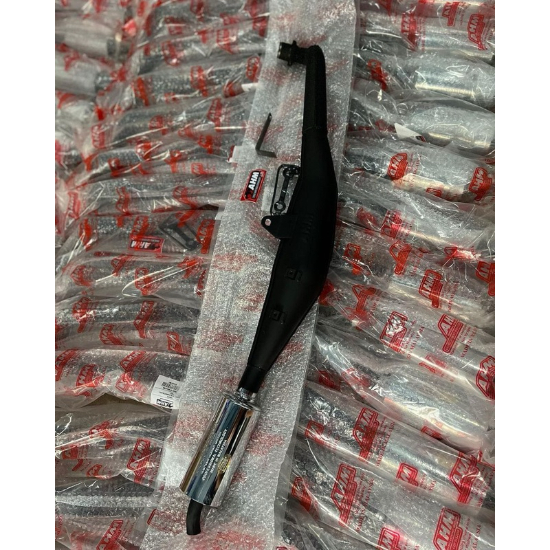 Knalpot Nalpot Yamaha Fizr Merk AHM Ampang hong motor