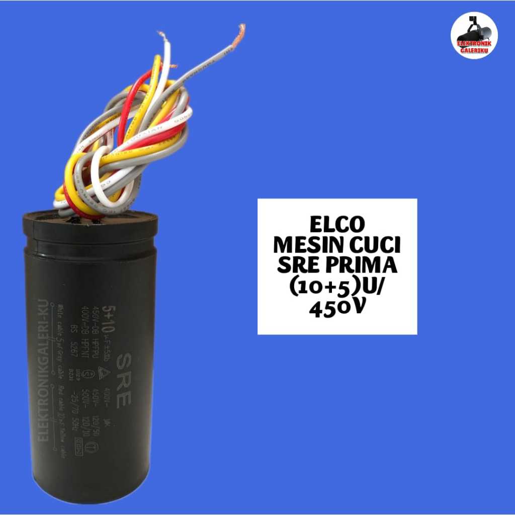 ELCO MESIN CUCI SRE PRIMA (10+5)U / 450V