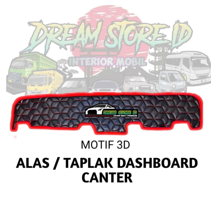 alas dashboard mobil canter MOTIF 3D dasboard truck dasbor truk