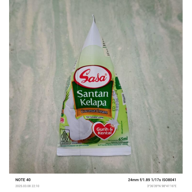 

SASA ~ SANTAN KELAPA 65ml