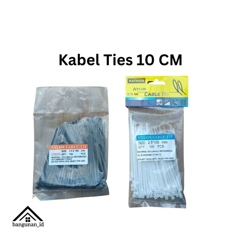 

Kabel Tis 10 CM Nilon Ties