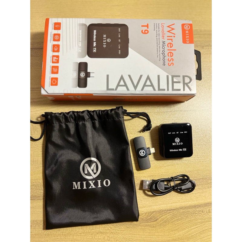 MIXIO T9 Wireless Microphone Professional Lavalier