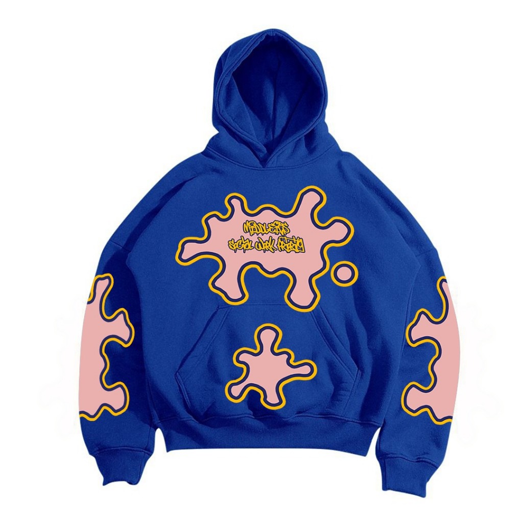 MIDDLEITS | HOODIE BOXY FALLSTREAK