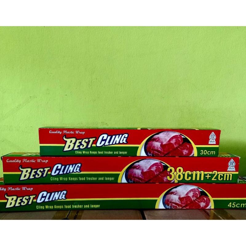 best cling Wrapping Film 30cm 45 cm  / Plastik buah best cling / Wrapping Cling wrap / plastik buah 