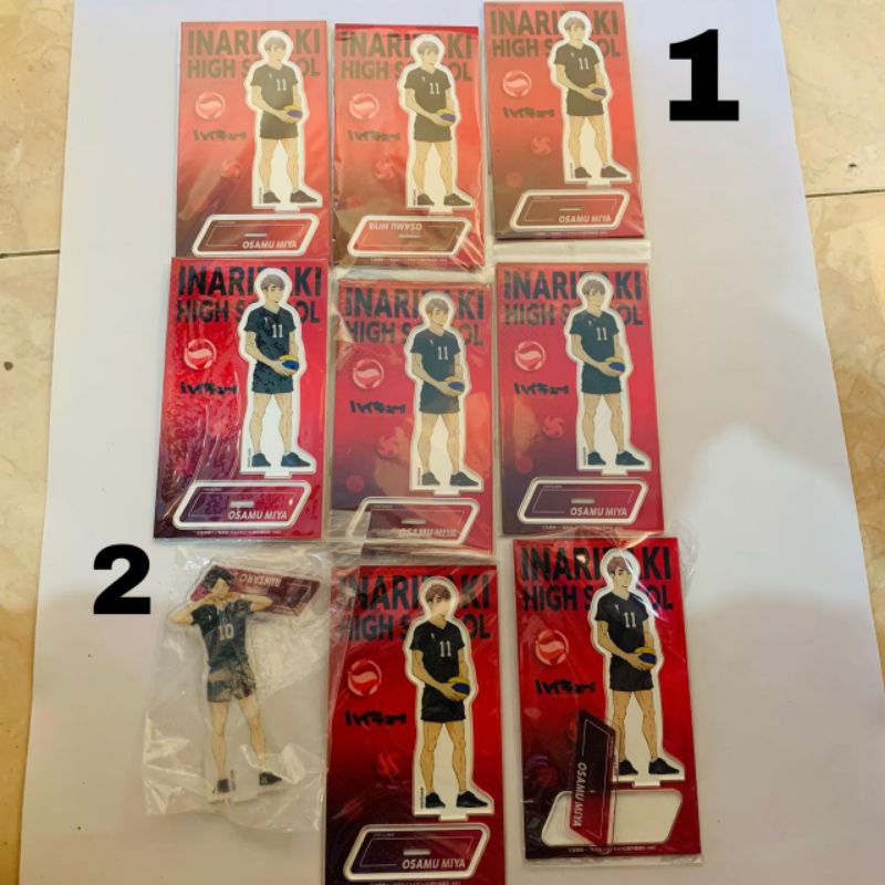 original acrylic stand haikyuu osamu miya atsumu miya