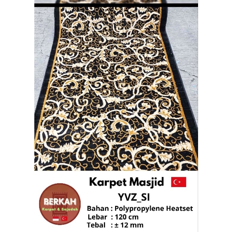 Karpet Masjid Turki / Sajadah Turki YVZ_SF Tebal 12 mm
