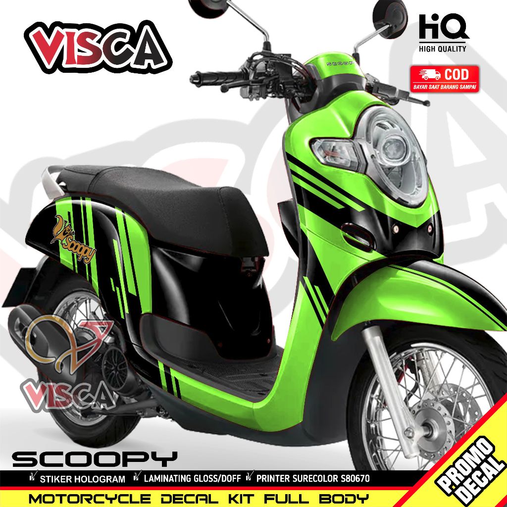 Decal Scoopy New 2018 2019 2020 Full Body Stiker Scoopy New 2018 2019 2020 Full Body Striping Scoopy