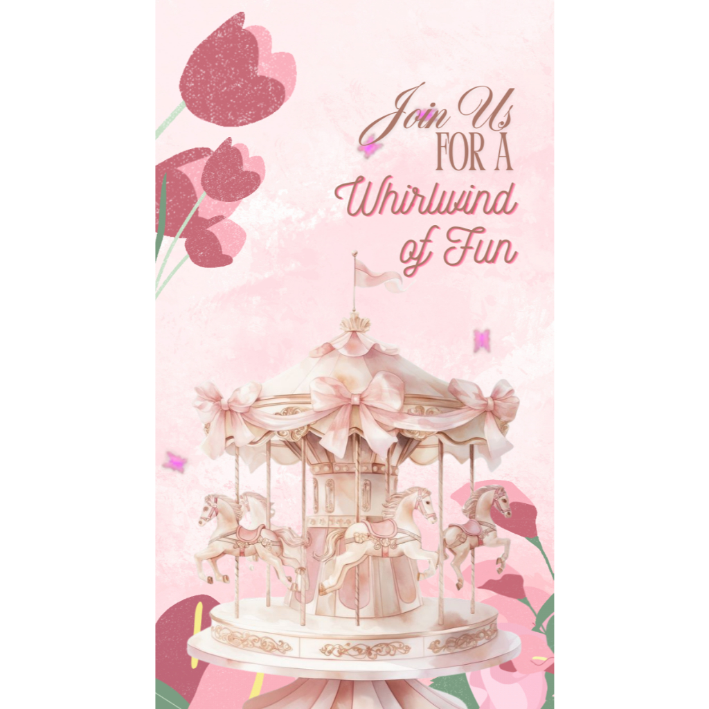 Undangan digital ulang tahun anak video birthday invitation undangan ulang tahun anak - CAROUSEL