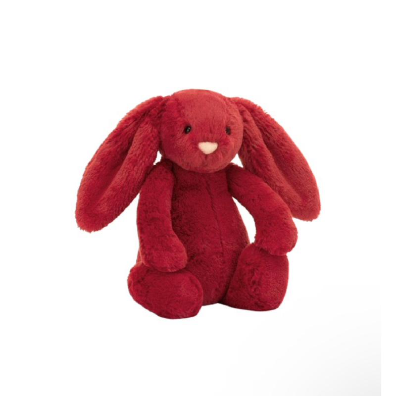 JELLYCAT BASHFUL CRANBERRY BUNNY