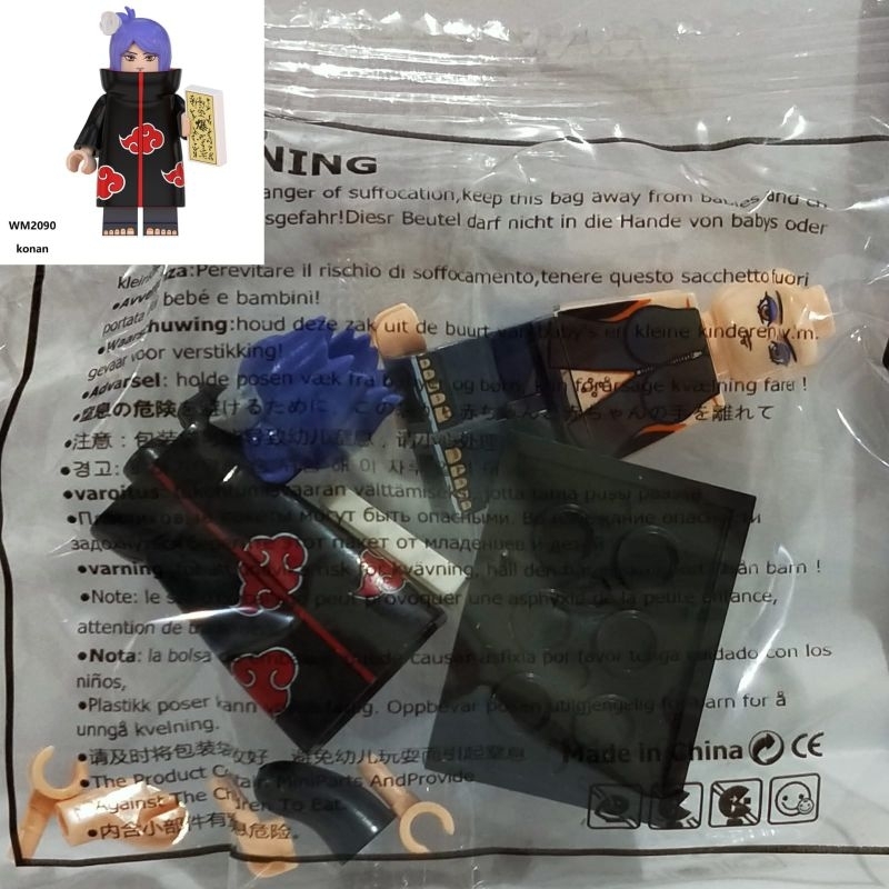 Mainan Action Figure Konan - Mainan Edukasi - Kakashi - Deidara - Juzo - Sasori - Madara