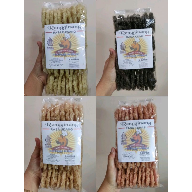 

Rengginang Khas Situbondo 450 gr Tanpa di Jemur Produksi B.Gufron