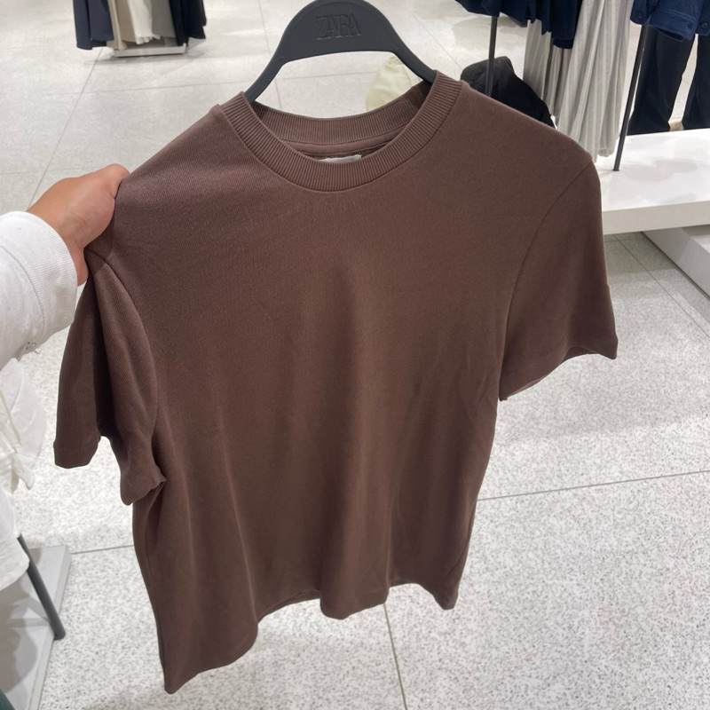 Kaus T-shirt Rajut ZARA MEN Jastip (jasa titip)
