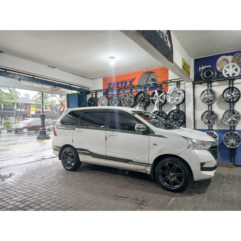 paket velg plus ban accelera 215 50 r17 untuk mobil avanza use velg hsr boon ring 17