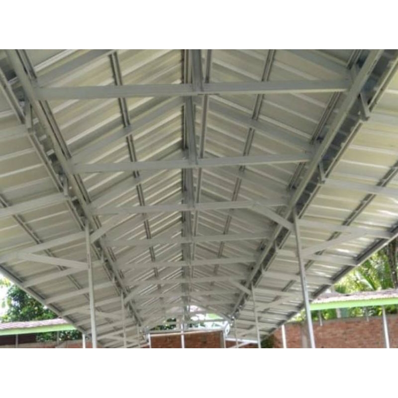 baja ringan atap spandek pasir terpasang