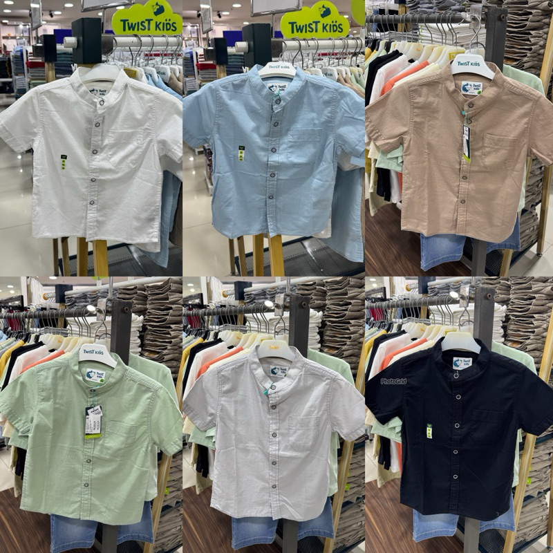 TWIST KIDS - NEW Kemeja Koko Anak Laki-Laki (4-14 Tahun)