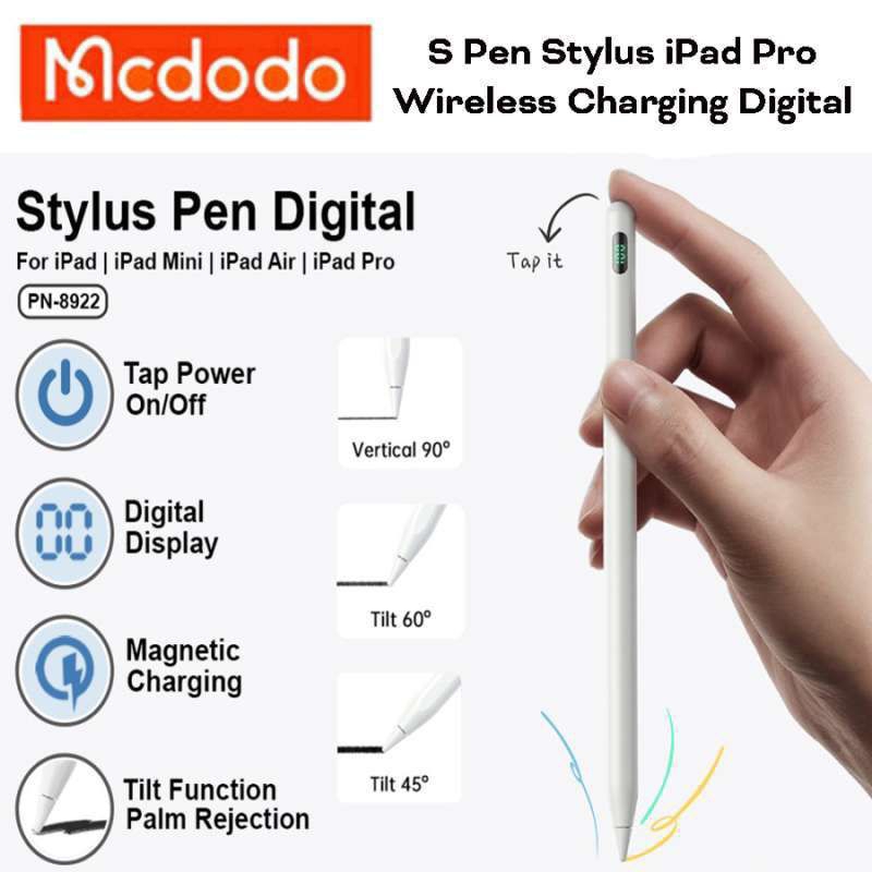 MCDODO S Pen Stylus iPad Pro Pensil Magnetic