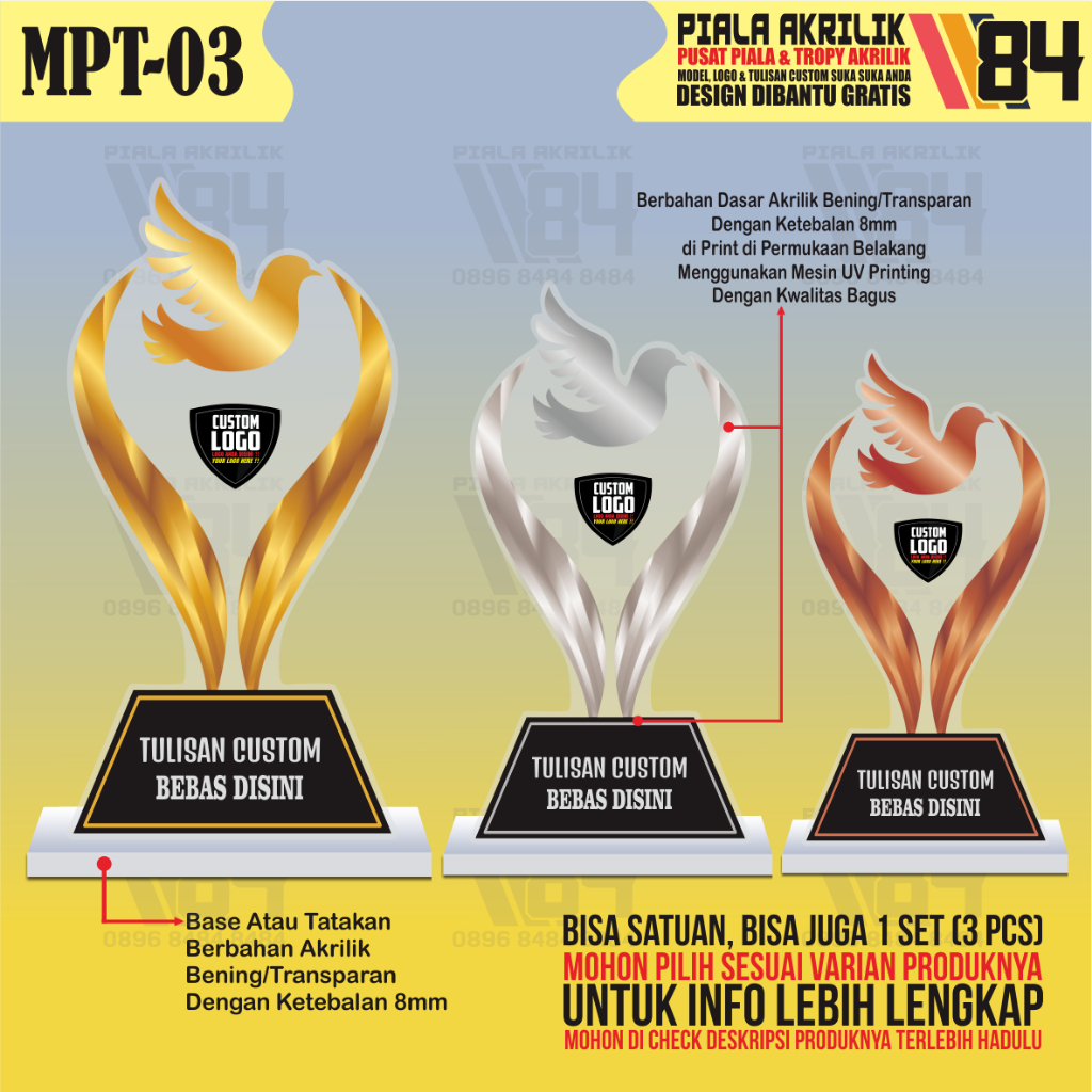 PIALA PIGEON, TROPHY PIGEON, TROPY PIGEON, PIALA LOFT, TROPY LOFT, PIALA BURUNG MERPATI, TROPY BURUN