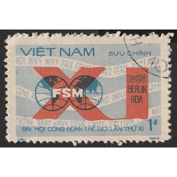 

A 11847 SATU BUAH PRANGKO VIETNAM NOMINAL 1 DONG TEMA FSM DENGAN KONDISI SUDAH ADA CAP