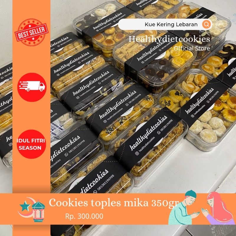 

Hampers Cookies keto mika 350gr