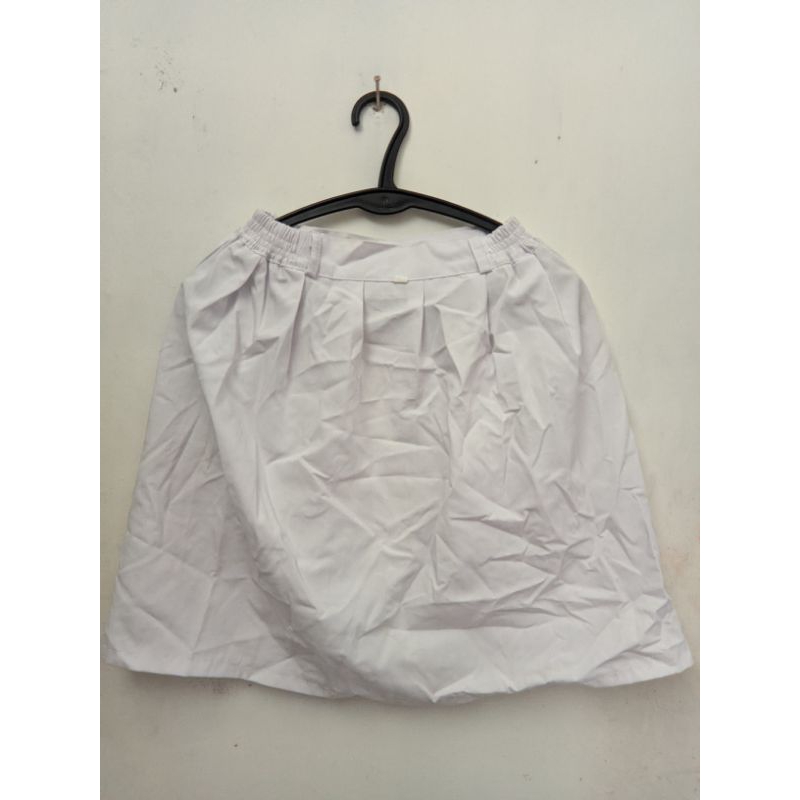 preloved rok putih pendek sd | rok sd pendek