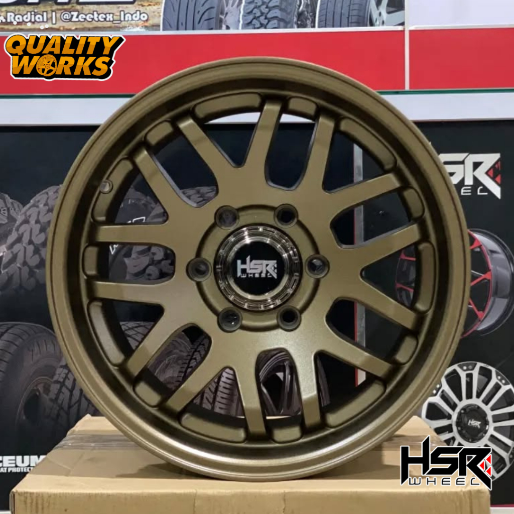 Velg Hsr Gili Ring 17 Model Offroad Buat Mobil Pajero Dakkar, Fortuner Vnt