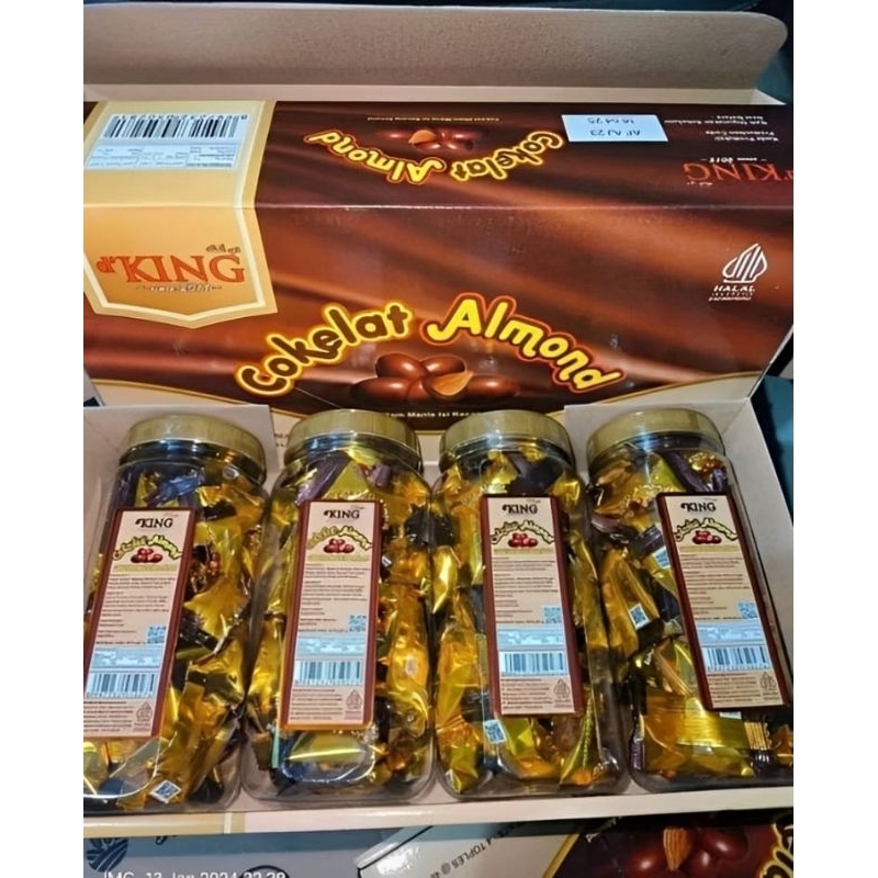 

COKLAT ALMOND D'KING & SABENA (BISA COD)