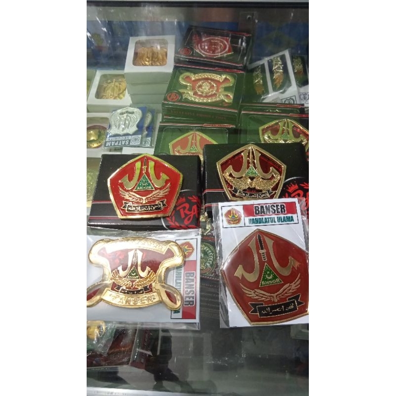 emblem Banser NU emblem baret Banser PIN BANSER