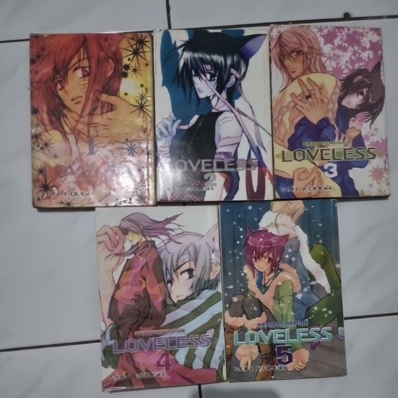 Komik Shounen ai loveless 1-5 by Yun Kouga