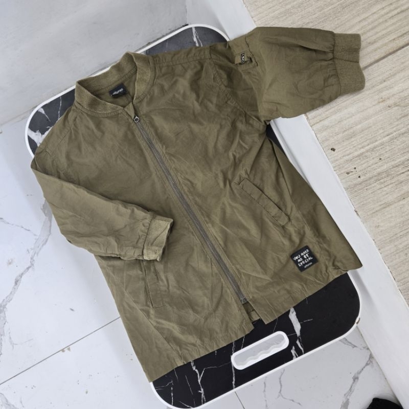 preloved jaket bomber anak perempuan alfonso 4 tahun
