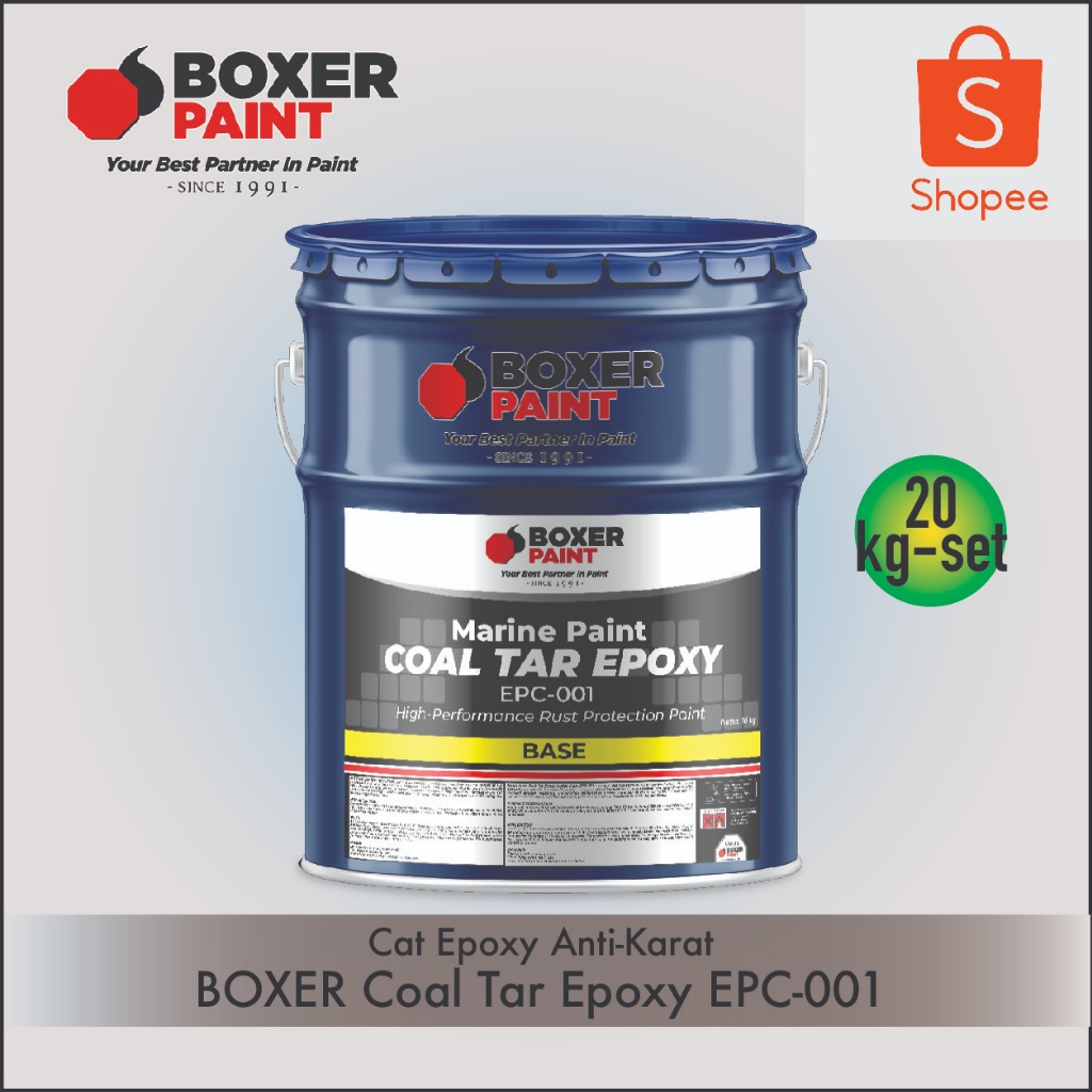 BOXER Coal Tar Epoxy (20 kg-set) Cat Epoxy Anti-Karat