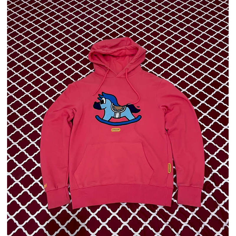 hoodie pancoat kuda biru