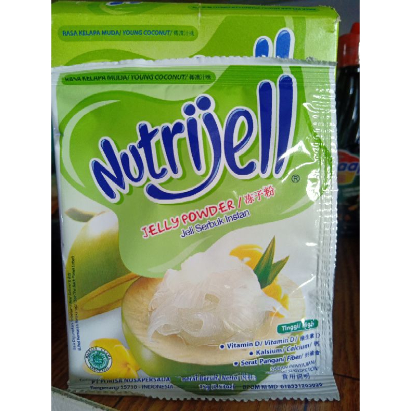 

Jelly Kenyal Nutrijell Ekonomis 10gr. variasi rasa buah