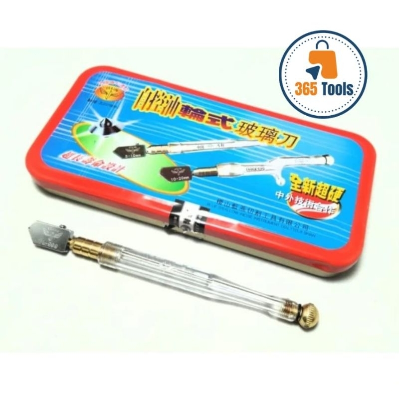 Pemotong Kaca / Pisau Potong Kaca / Glass Cutter Merk FEILUN Lurus (Perbiji)