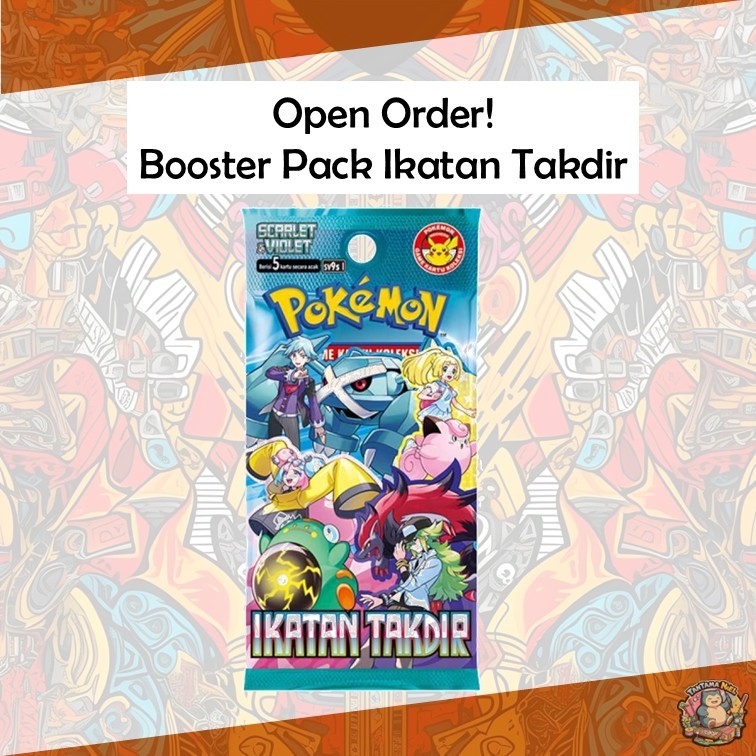 Pokemon Ikatan Takdir Booster Pack TCG Indonesia SV9S TCG POKEMON INDONESIA / KARTU POKEMON INDONESI
