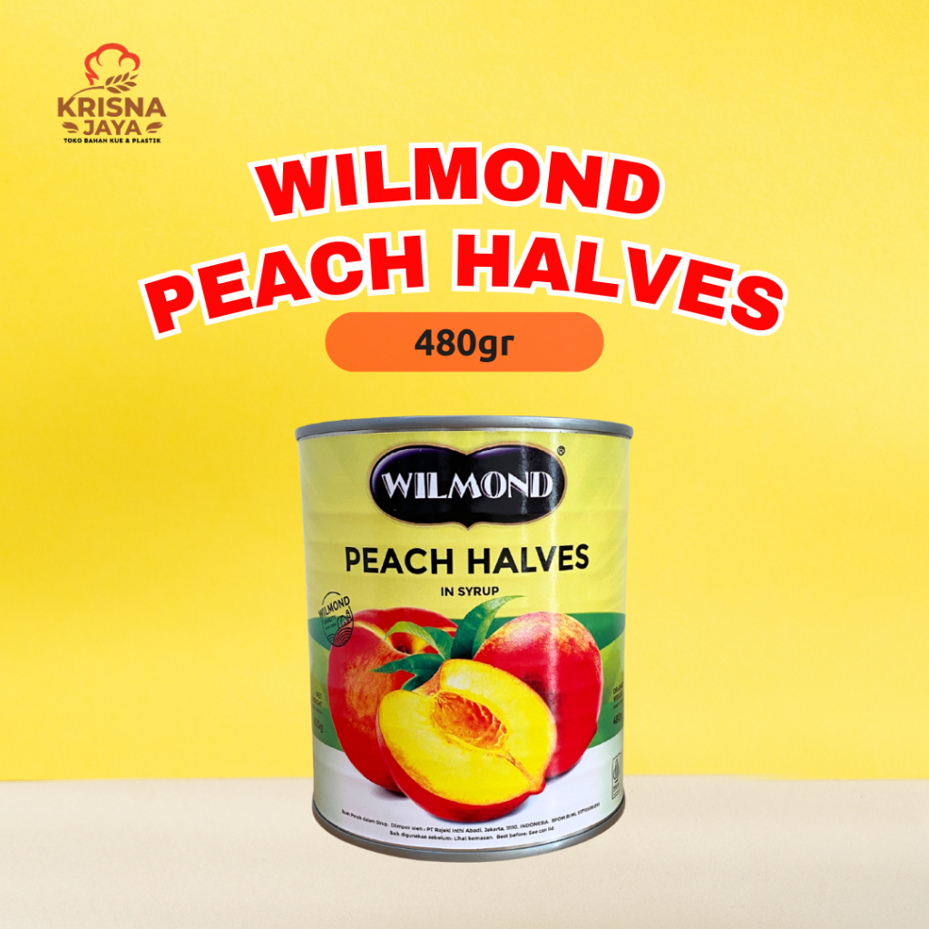 

Wilmond Peach Halves Kaleng 480gr