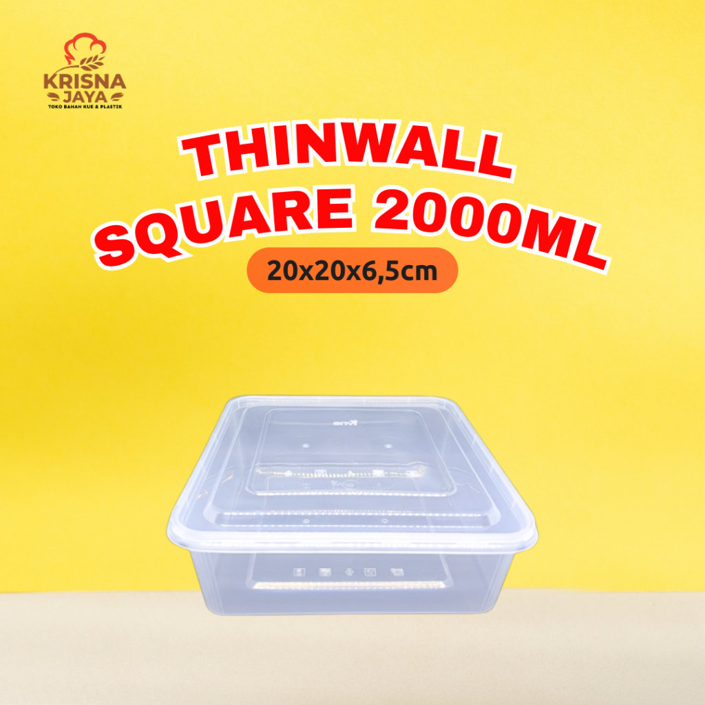 ENVI CFLEX Thinwall Kotak 2000ml 2lt