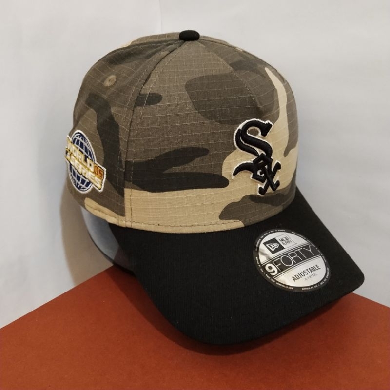 Topi New Era Original 100% 9Forty A-Frame MLB Chicago White Sox All Star Game Camo Crown New