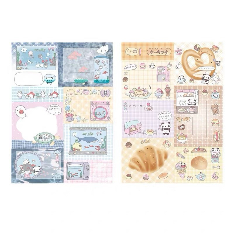 

memopad wk 50lembar japan vibes dekorasi journal readystock B2353